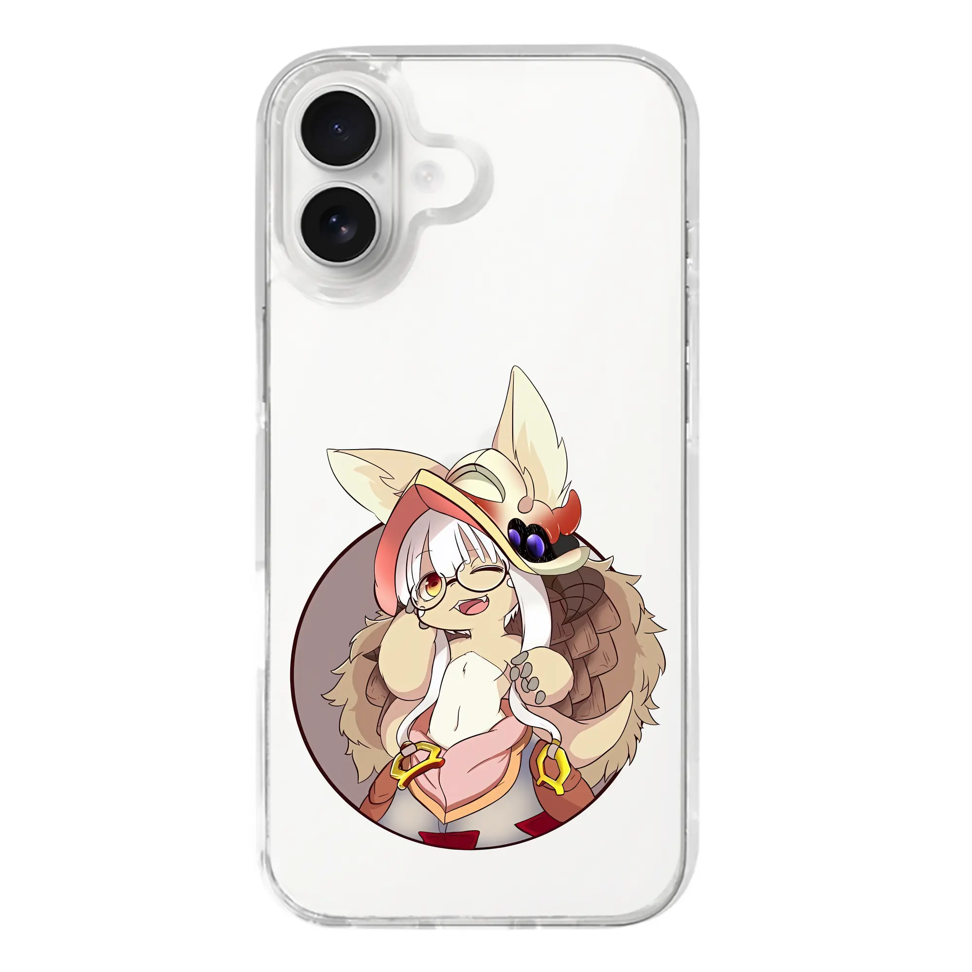 メイドインアビス グッズ,ナナチ - iPhone 17シリーズ 透明スマホケース – 薄型・耐衝撃・精密フィット保護カバー